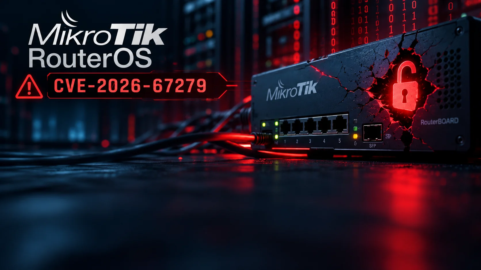 MikroTik RouterOS bajo ataque activo: una cadena sin autenticación vía SSH ya en explotación (CVE-2026-67279)