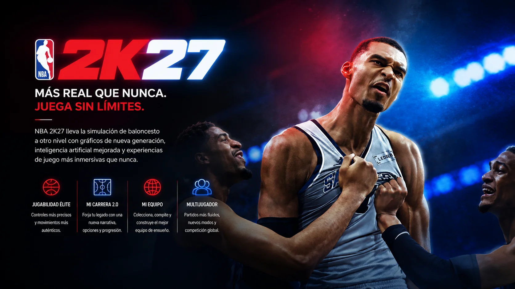 NBA 2K27: el mejor cinco contra cinco de la saga en años, lastrado otra vez por The City y la escalada de MyTEAM
