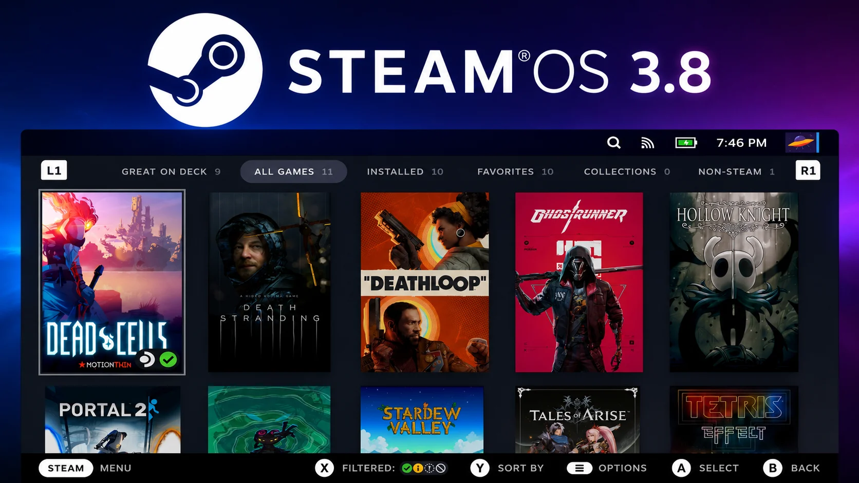 SteamOS 3.8