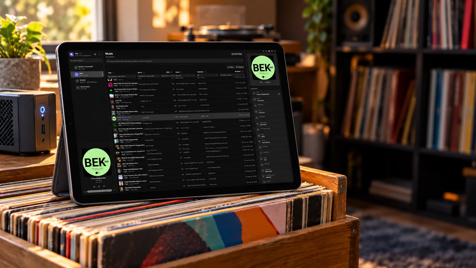 Tagr: el editor de metadatos de música self-hosted que te libera de arrastrar un cliente de escritorio