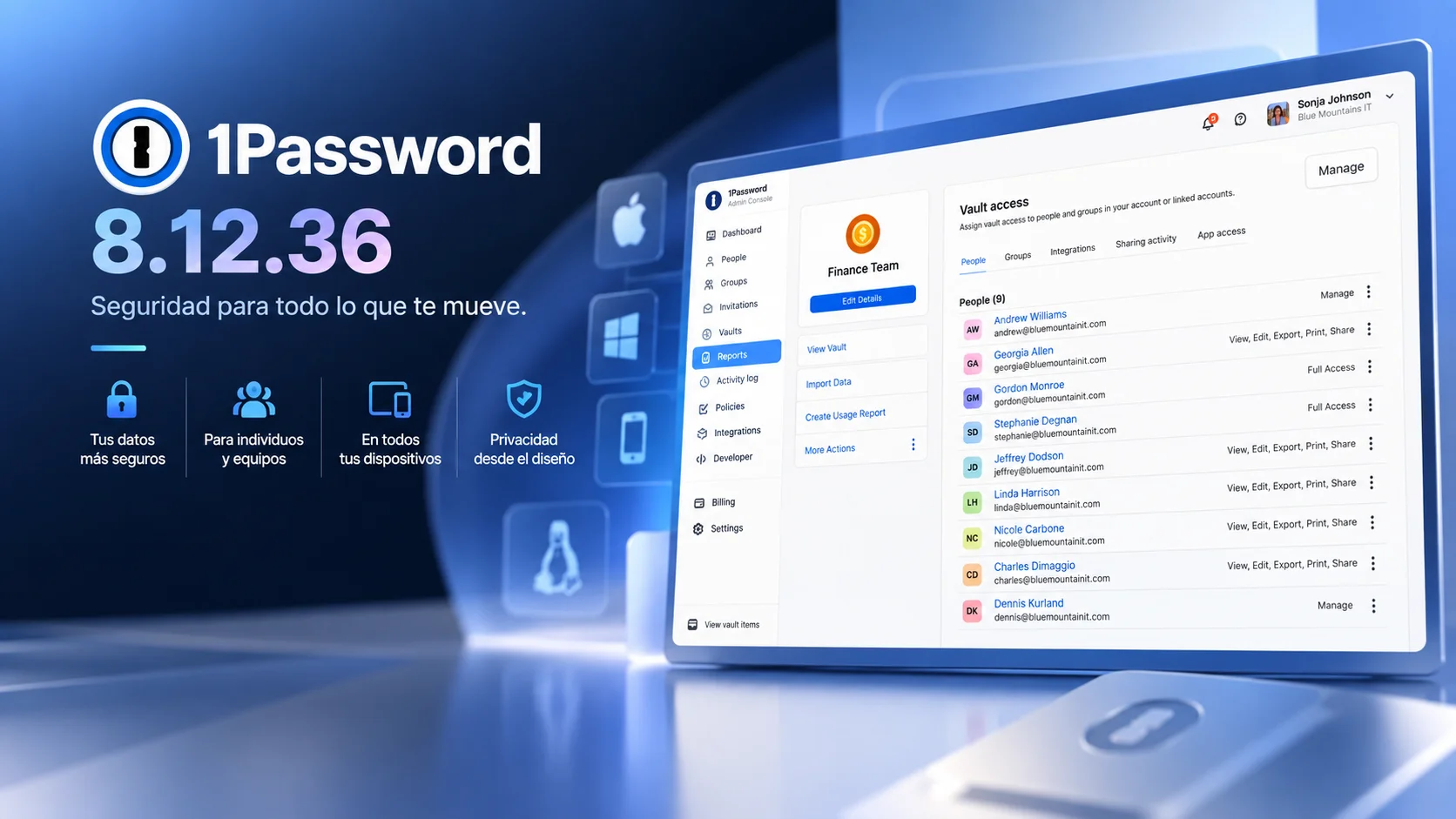 1Password 8.12.36: passkeys completos en la extensión de navegador, con varios años de retraso frente a lo que Chrome y Safari ya regalan gratis